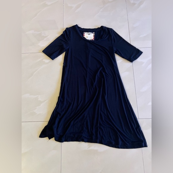 Anthropologie‎ Cupio Dress Women's XS black Casual Stretchy Pullover lightweight - Picture 16 of 16